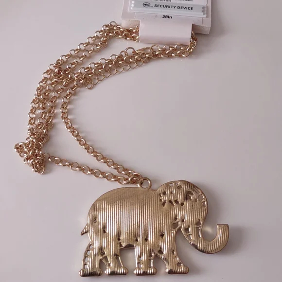 Decree Elephant Necklace - Picture 3 of 5